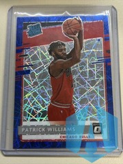 2020-21 Donruss Optic Rated Rookie Blue Velocity Prizm RC Patrick Williams #154